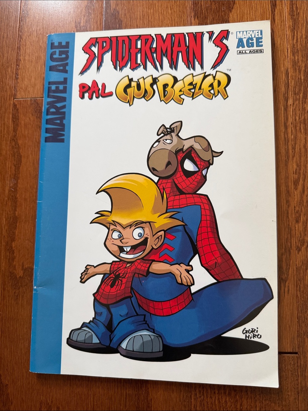 Marvel Spider-Man’s Pal Gus Beezer Graphic Novel 2004 First Printing